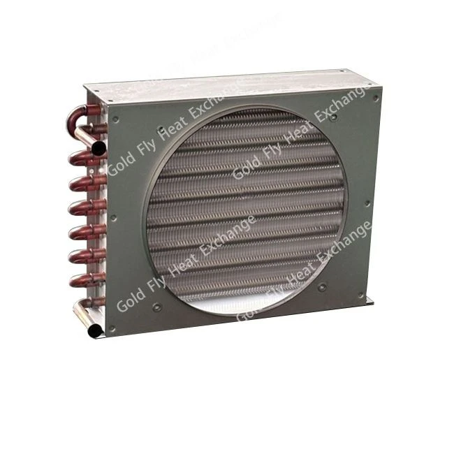 2-Row 8-Hole Refrigeration Copper Tube Condenser suppliers